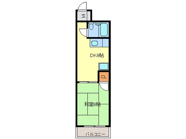 国府宮駅 徒歩7分 3階の物件間取画像